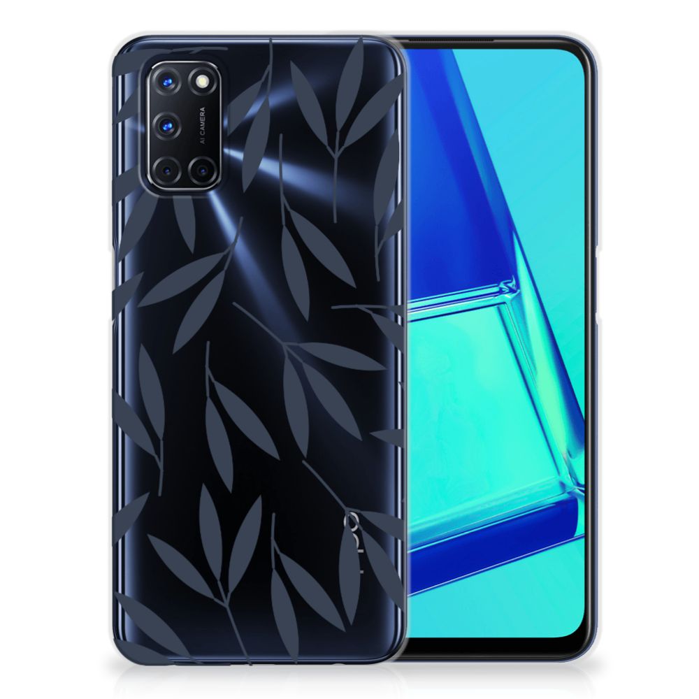OPPO A52 | A72 TPU Case Leaves Blue