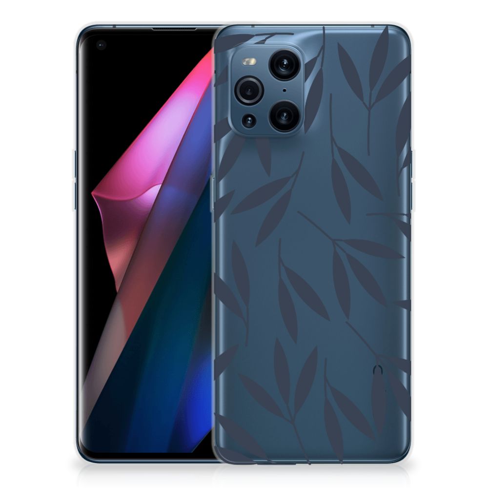 OPPO Find X3 | X3 Pro TPU Case Leaves Blue