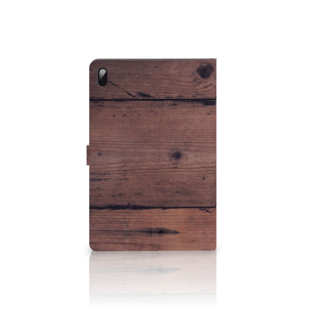 Samsung Galaxy Tab S7 FE | S7+ | S8+ Tablet Book Cover Old Wood