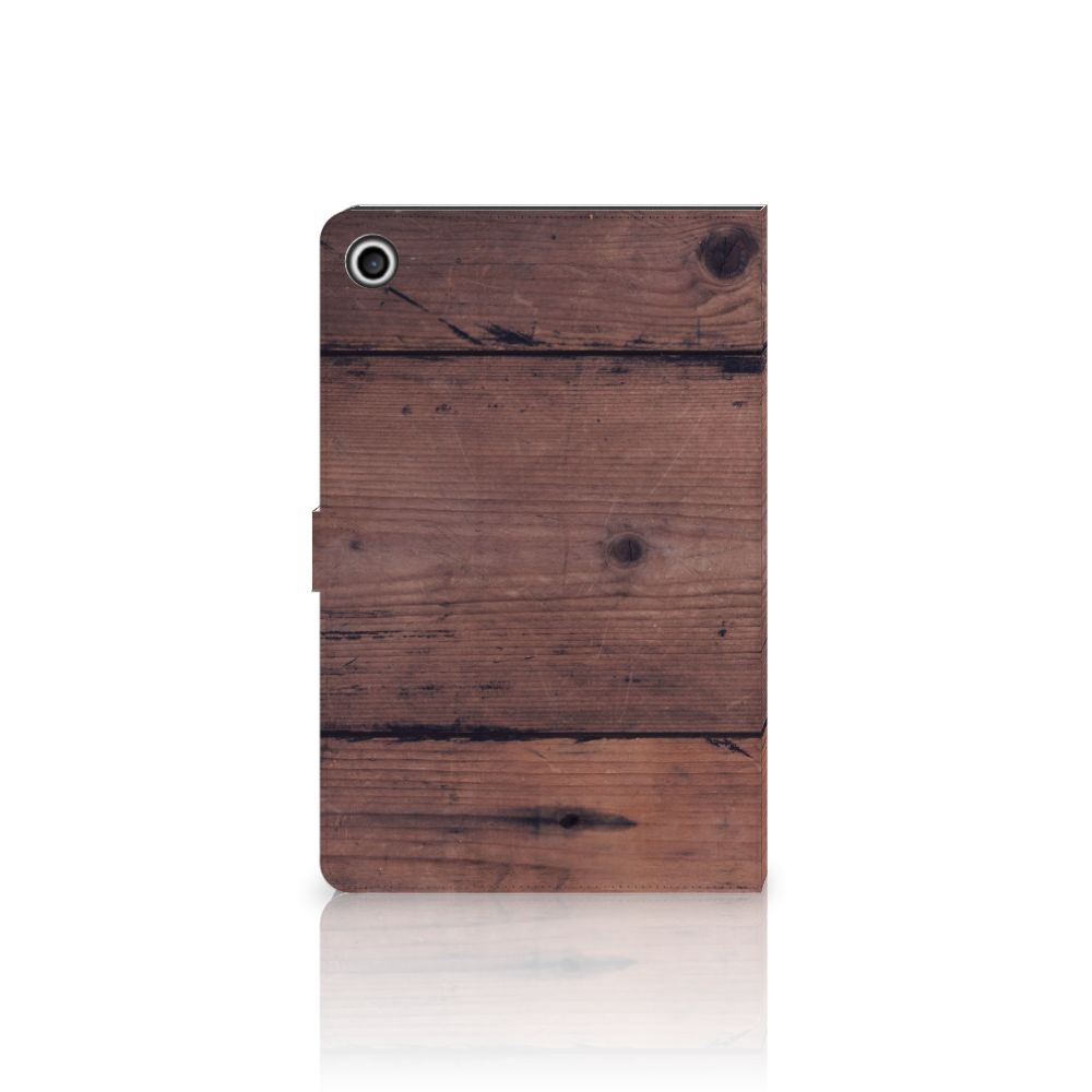 Lenovo Tab M10 Plus 3rd Gen 10.6 inch Tablet Book Cover Old Wood