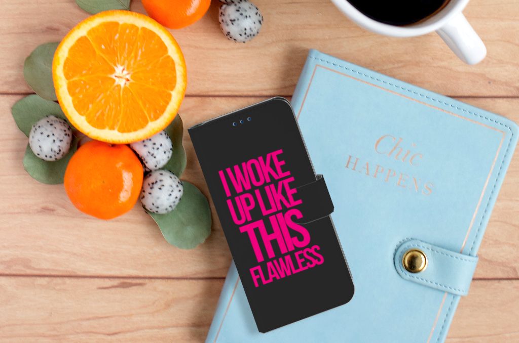 Samsung Galaxy S8 Hoesje met naam Woke Up - Origineel Cadeau Zelf Maken