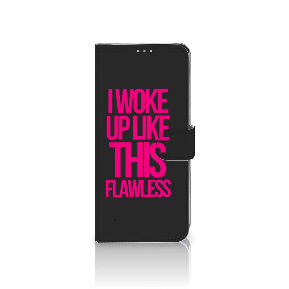 Samsung Galaxy S20 Ultra Hoesje met naam Woke Up - Origineel Cadeau Zelf Maken