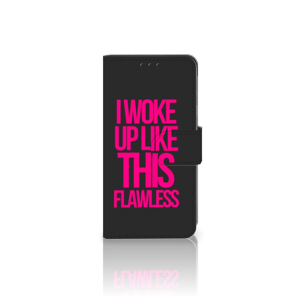 Samsung Galaxy A3 2017 Hoesje met naam Woke Up - Origineel Cadeau Zelf Maken