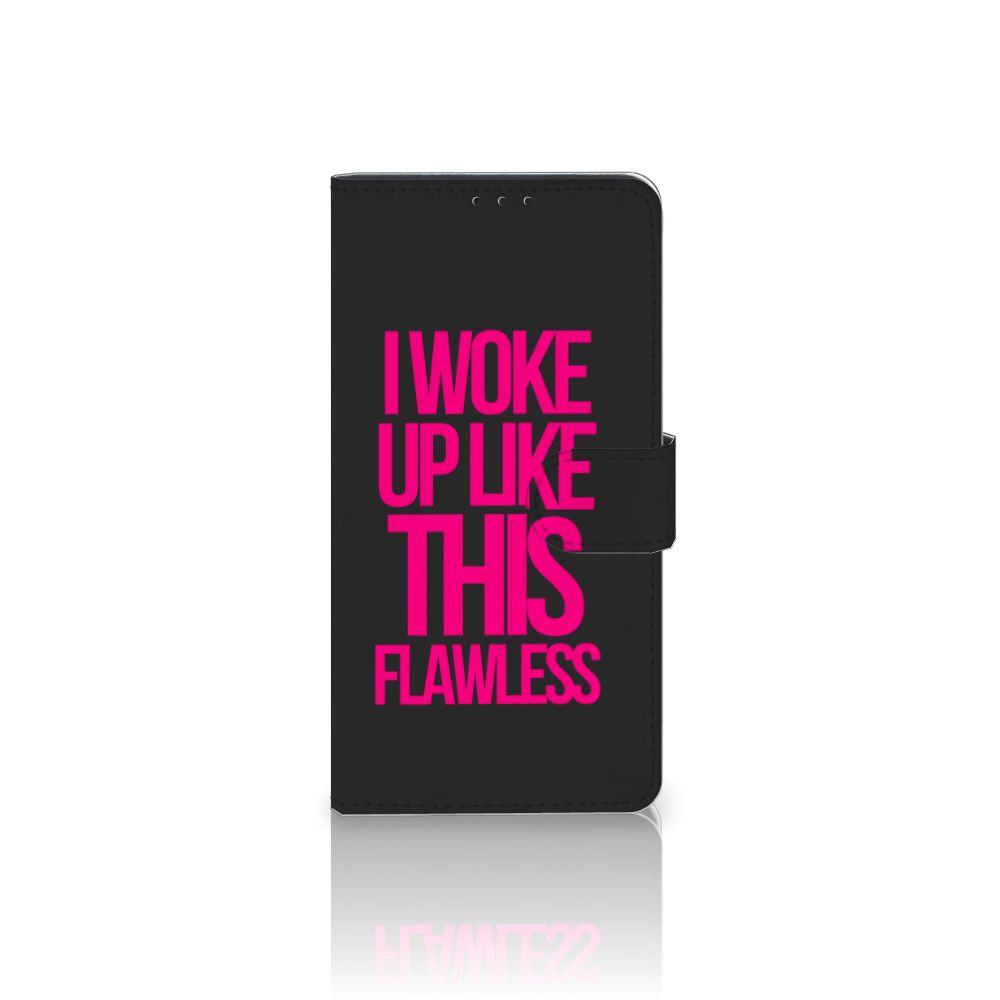 Xiaomi Mi Note 10 Pro Hoesje met naam Woke Up - Origineel Cadeau Zelf Maken