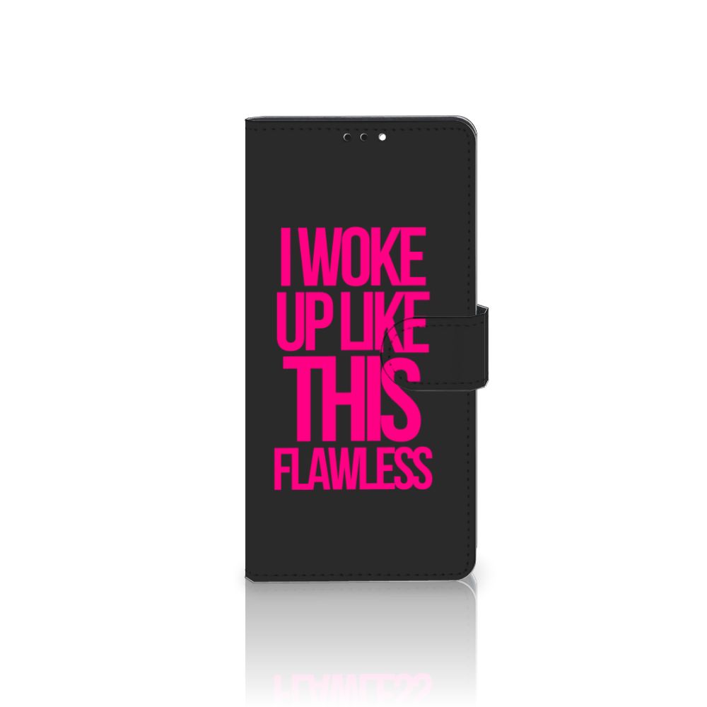 Xiaomi Redmi Note 10 Pro Hoesje met naam Woke Up - Origineel Cadeau Zelf Maken