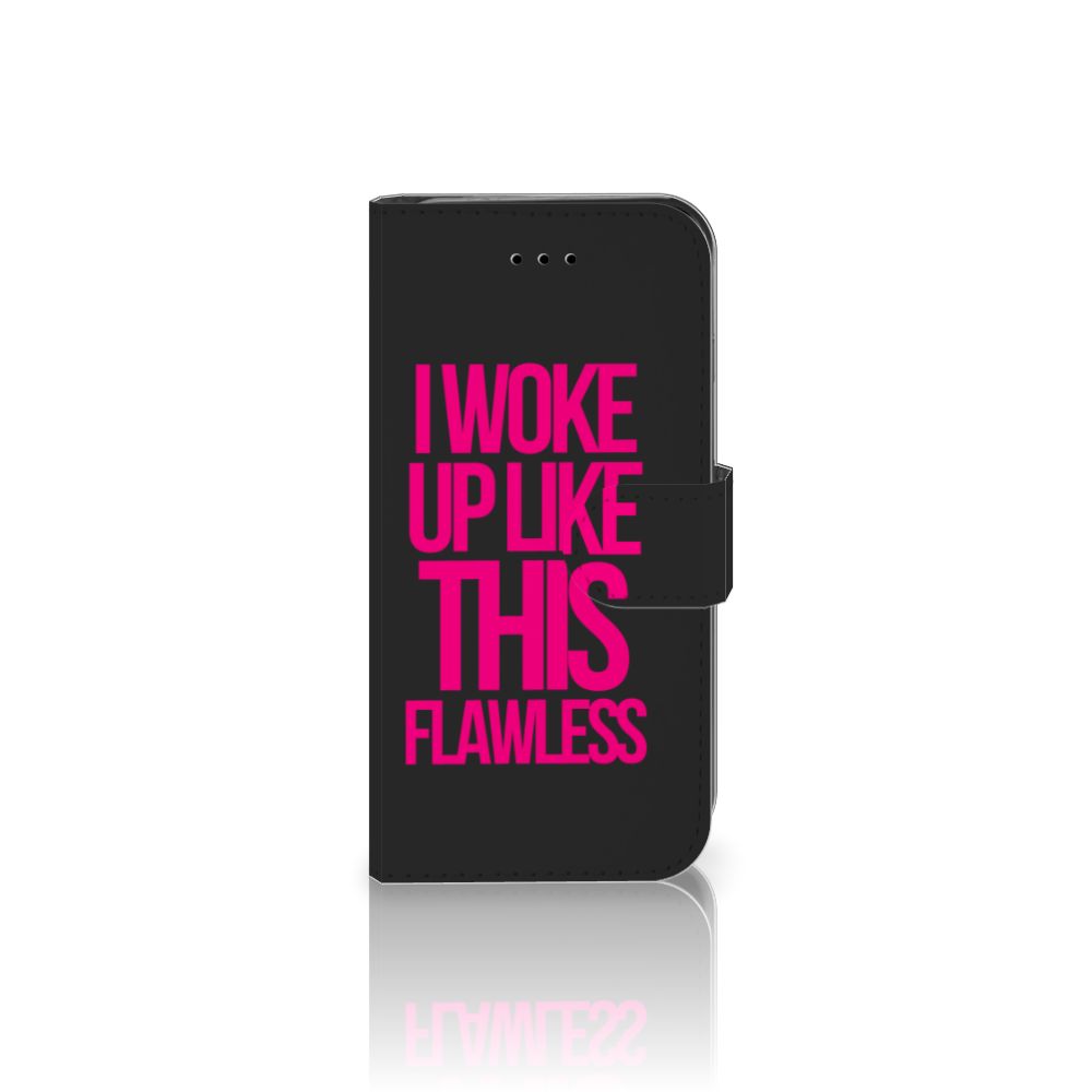 iPhone 7 | 8 | SE (2020) | SE (2022) Hoesje met naam Woke Up - Origineel Cadeau Zelf Maken