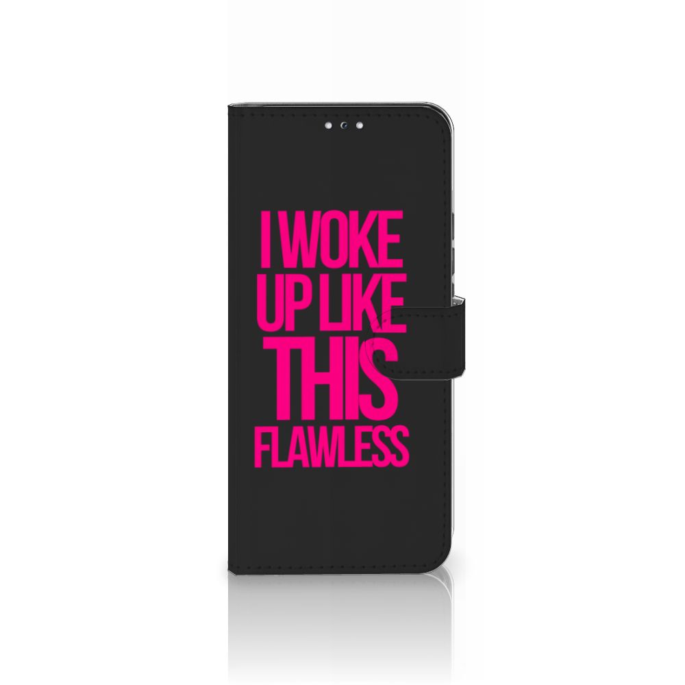 Samsung Galaxy S22 Plus Hoesje met naam Woke Up - Origineel Cadeau Zelf Maken