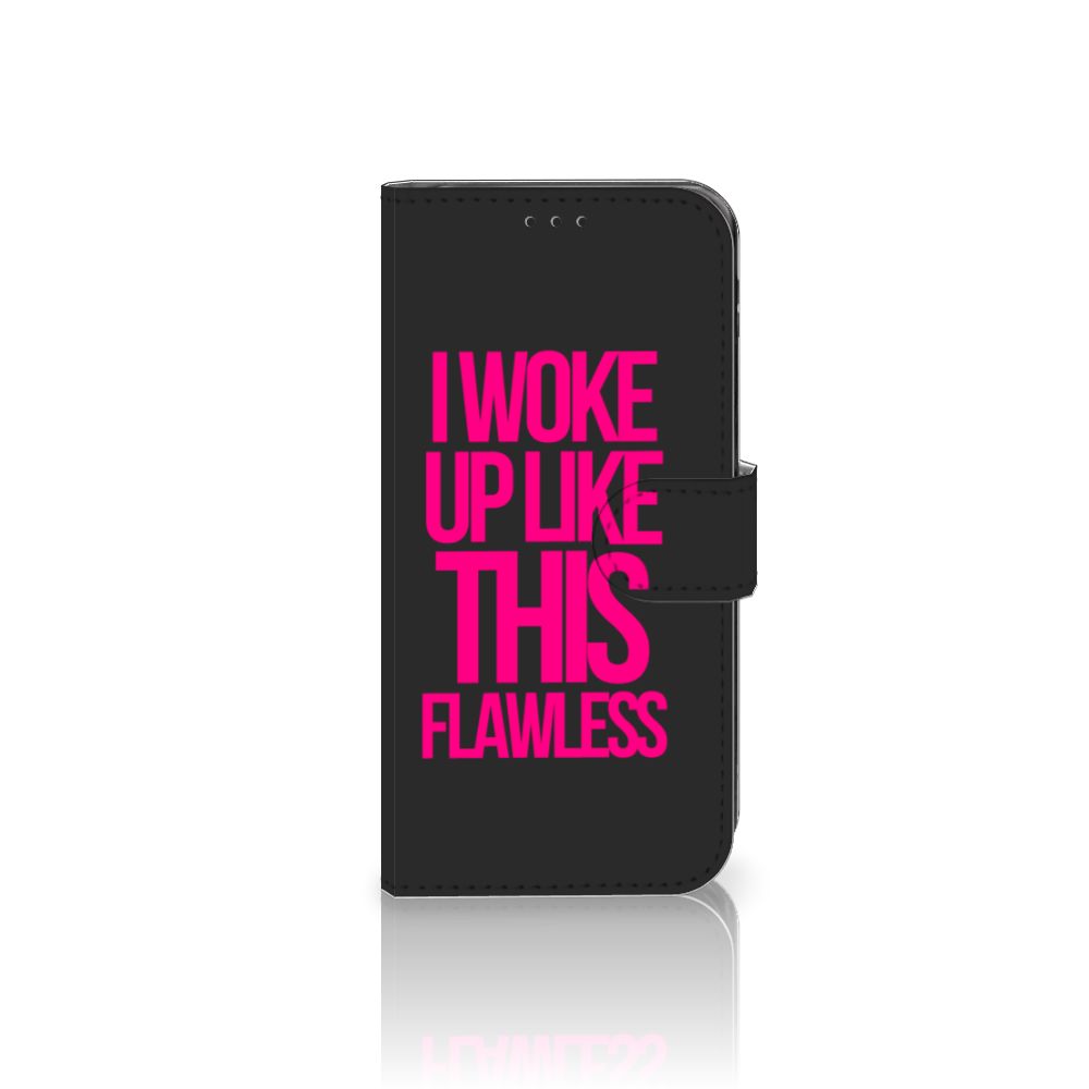 Samsung Galaxy J5 2017 Hoesje met naam Woke Up - Origineel Cadeau Zelf Maken