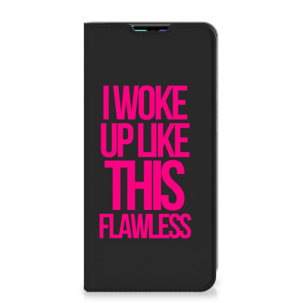 Xiaomi Mi Note 10 Lite Hoesje met tekst Woke Up - Origineel Cadeau Zelf Maken