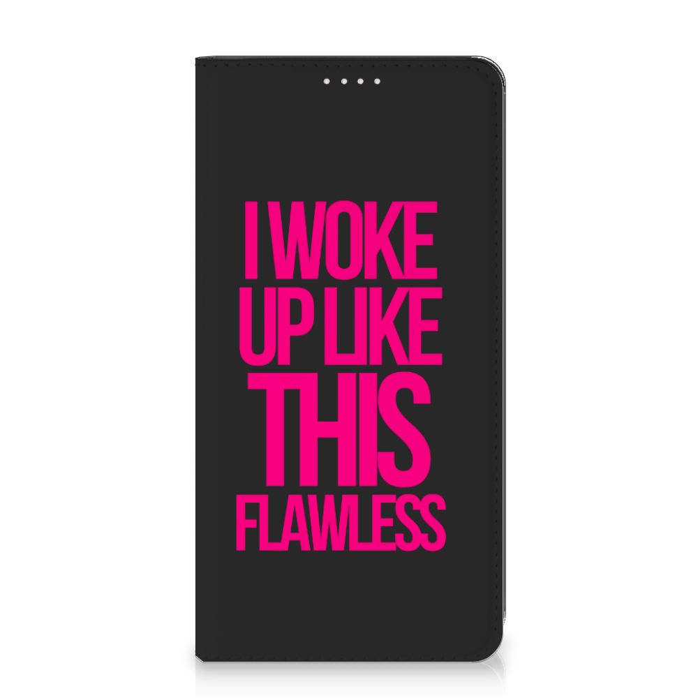 OnePlus Nord 2 5G Hoesje met tekst Woke Up - Origineel Cadeau Zelf Maken