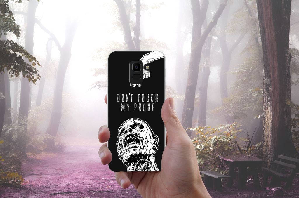 Silicone-hoesje Samsung Galaxy J6 2018 Zombie
