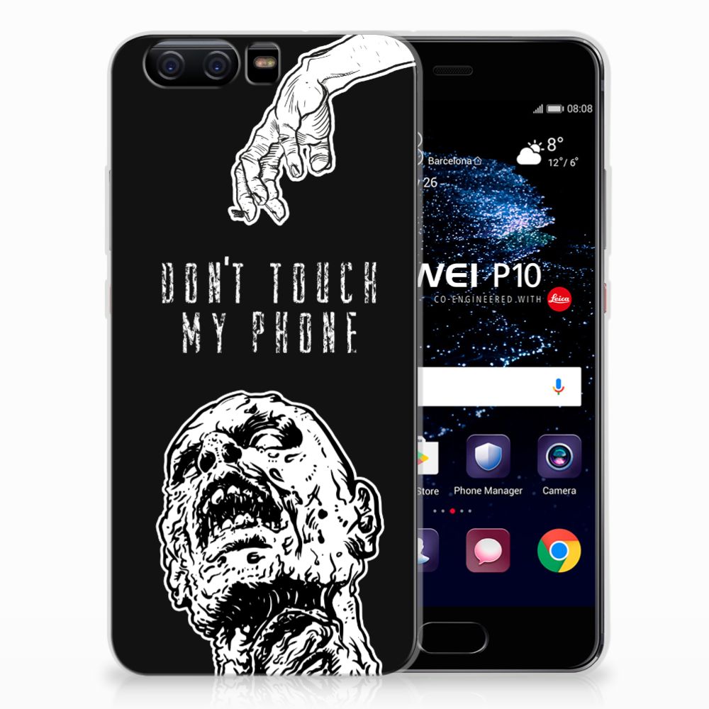 Silicone-hoesje Huawei P10 Zombie