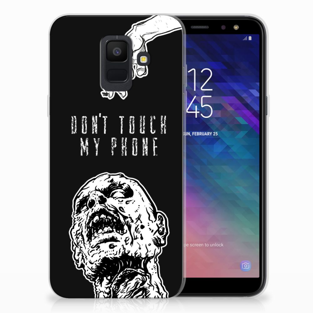 Silicone-hoesje Samsung Galaxy A6 (2018) Zombie