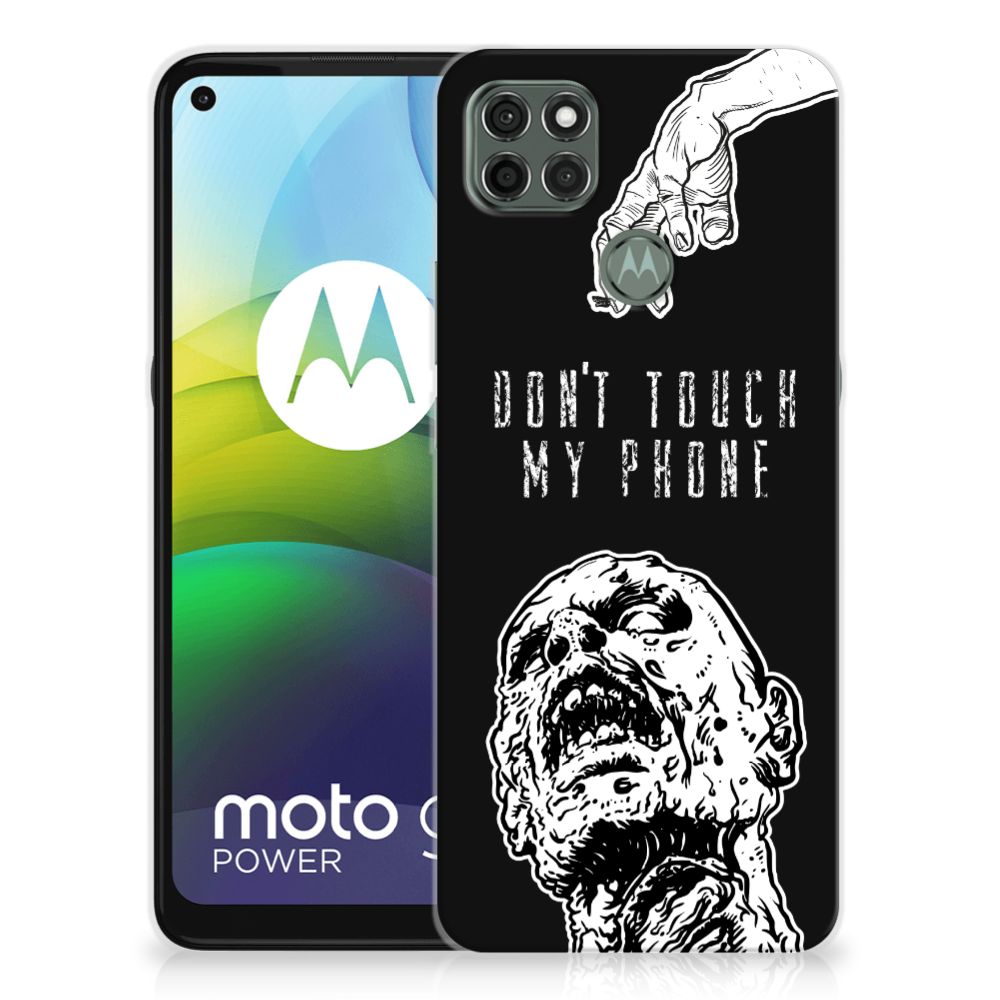 Silicone-hoesje Motorola Moto G9 Power Zombie