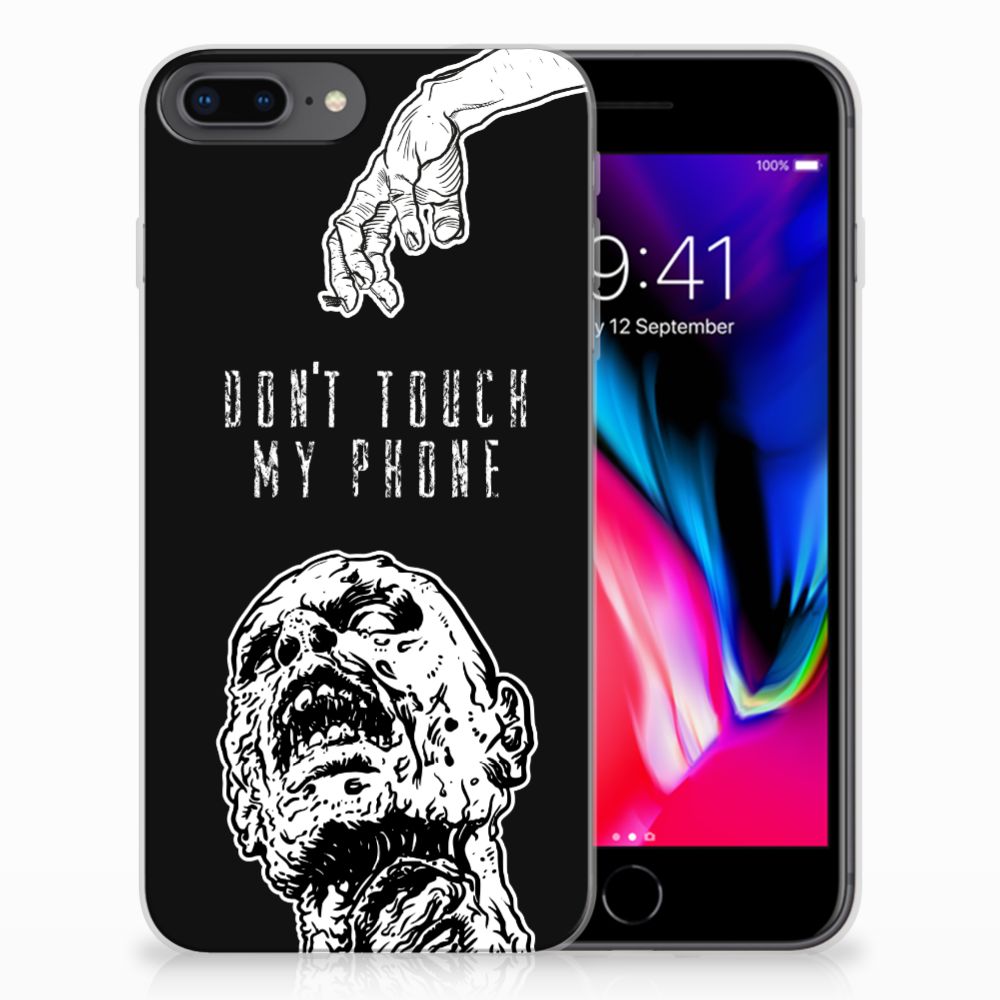 Silicone-hoesje Apple iPhone 7 Plus | 8 Plus Zombie