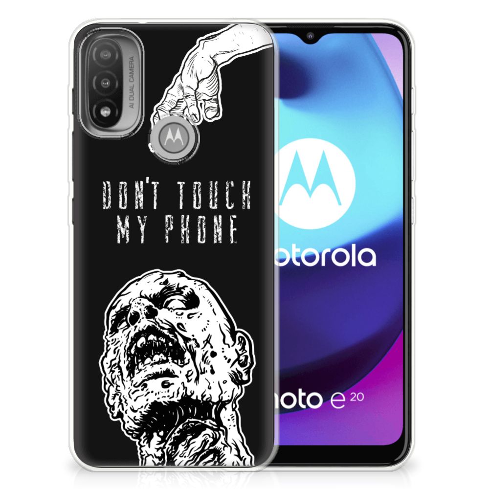 Silicone-hoesje Motorola Moto E20 | E40 Zombie