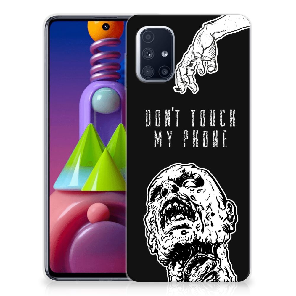 Silicone-hoesje Samsung Galaxy M51 Zombie