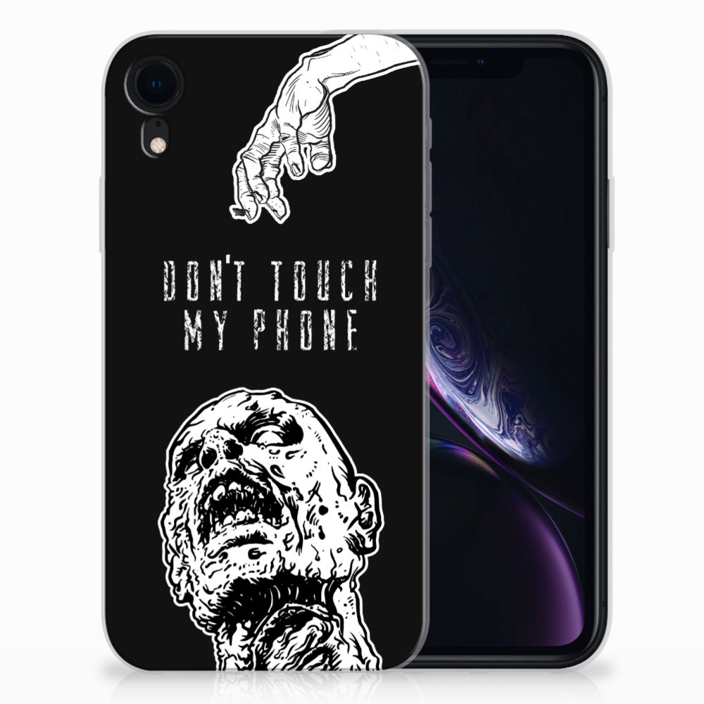 Silicone-hoesje Apple iPhone Xr Zombie