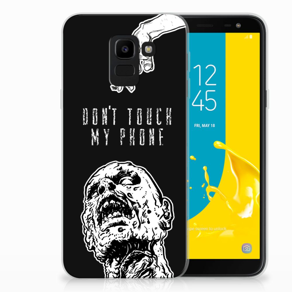 Silicone-hoesje Samsung Galaxy J6 2018 Zombie