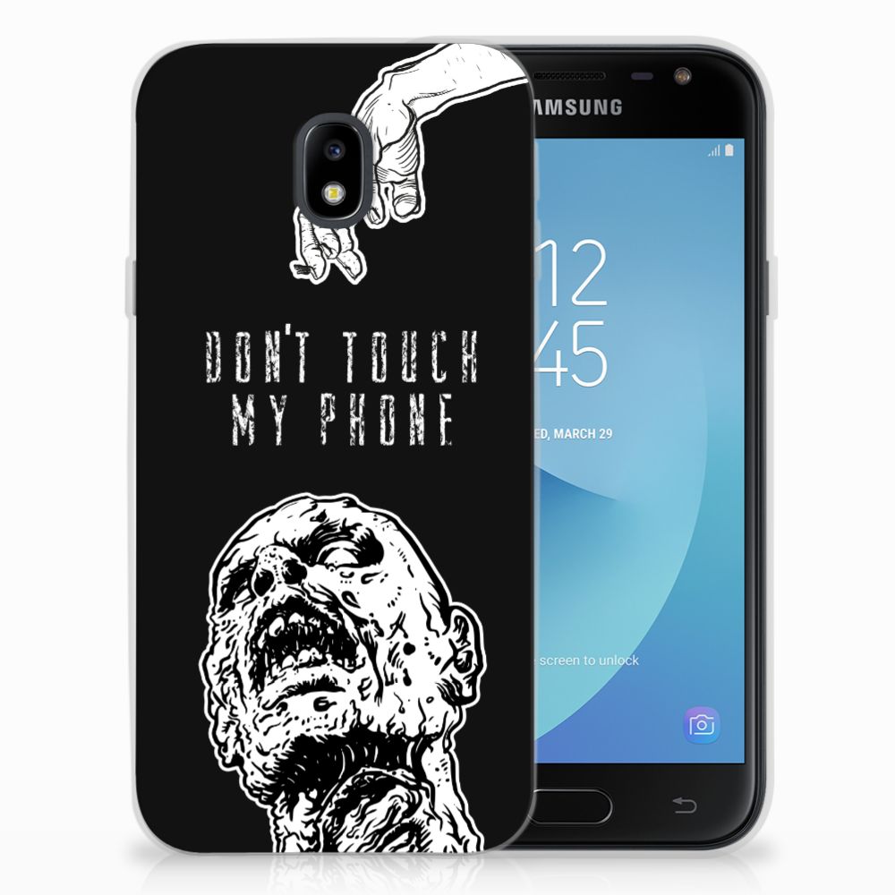 Silicone-hoesje Samsung Galaxy J3 2017 Zombie