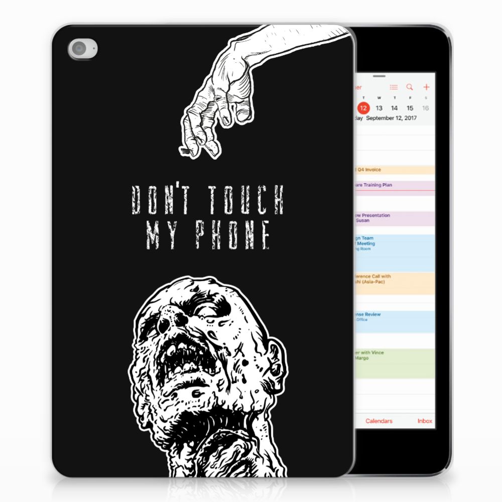 Apple iPad Mini 4 Uniek Tablethoesje Zombie