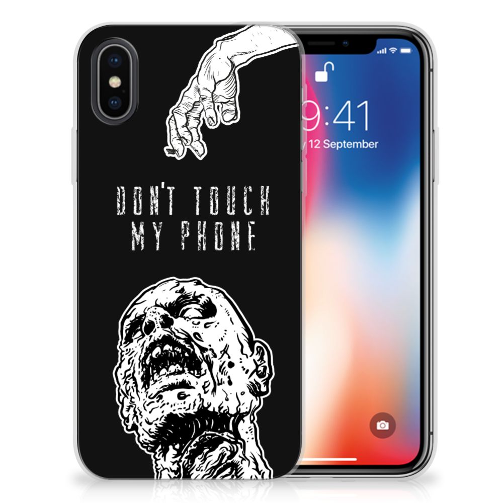 Silicone-hoesje Apple iPhone X | Xs Zombie