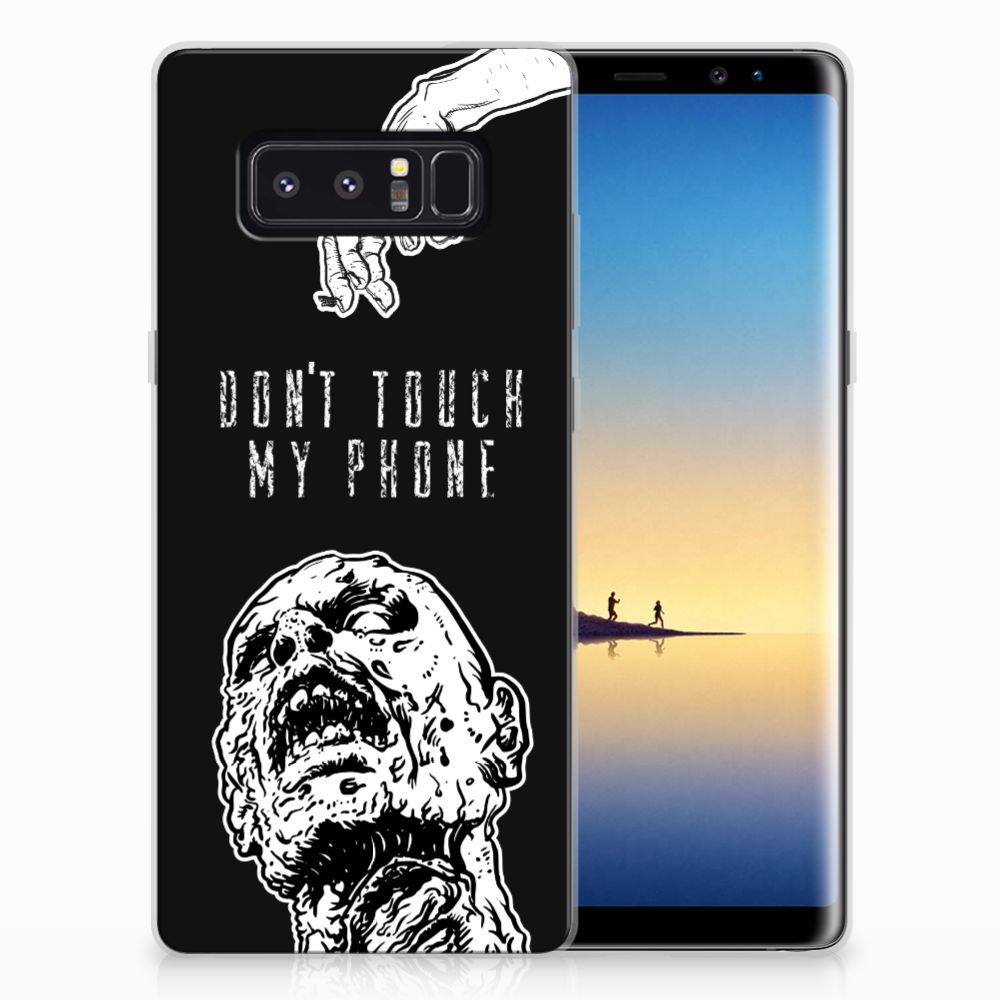 Silicone-hoesje Samsung Galaxy Note 8 Zombie