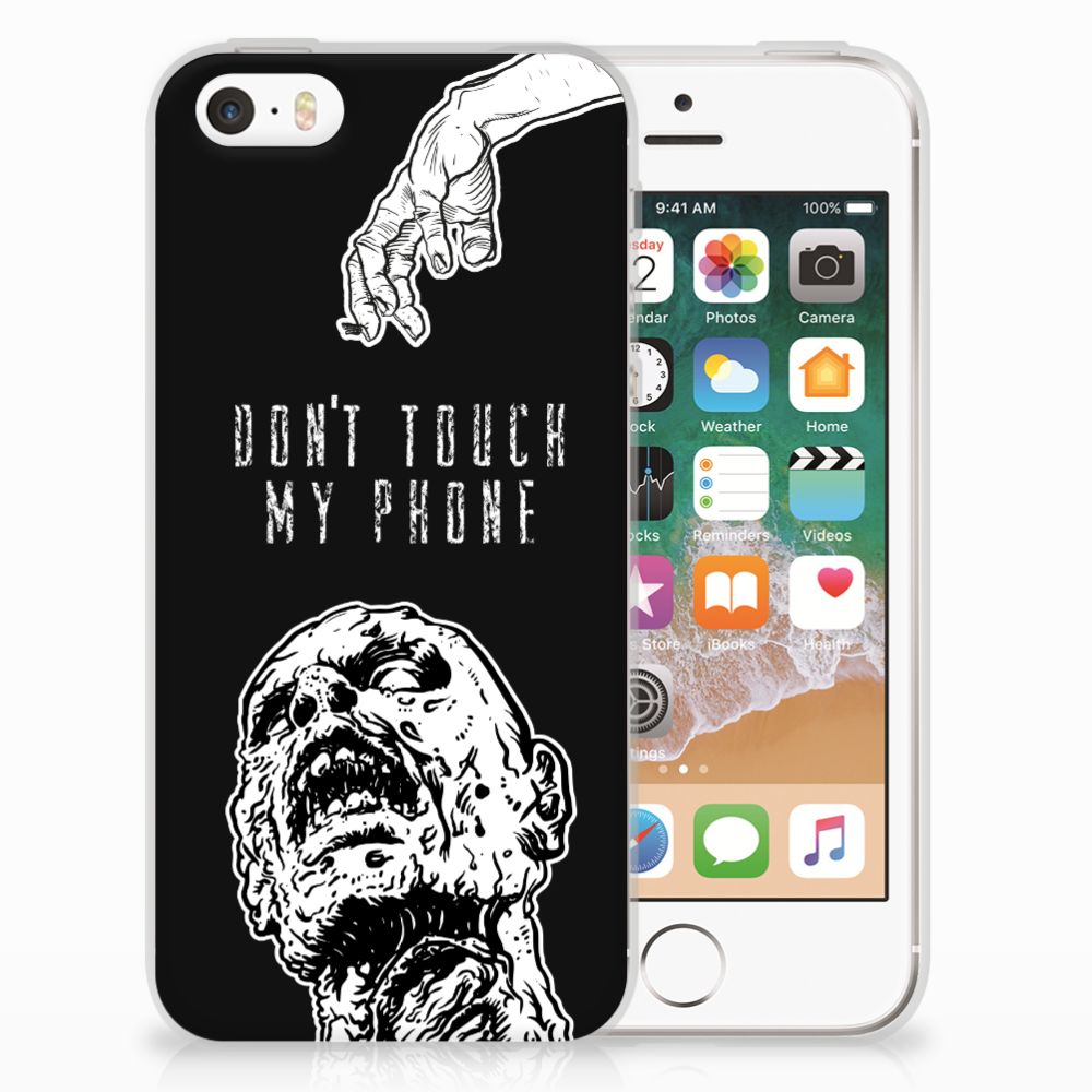 Silicone-hoesje Apple iPhone SE | 5S Zombie