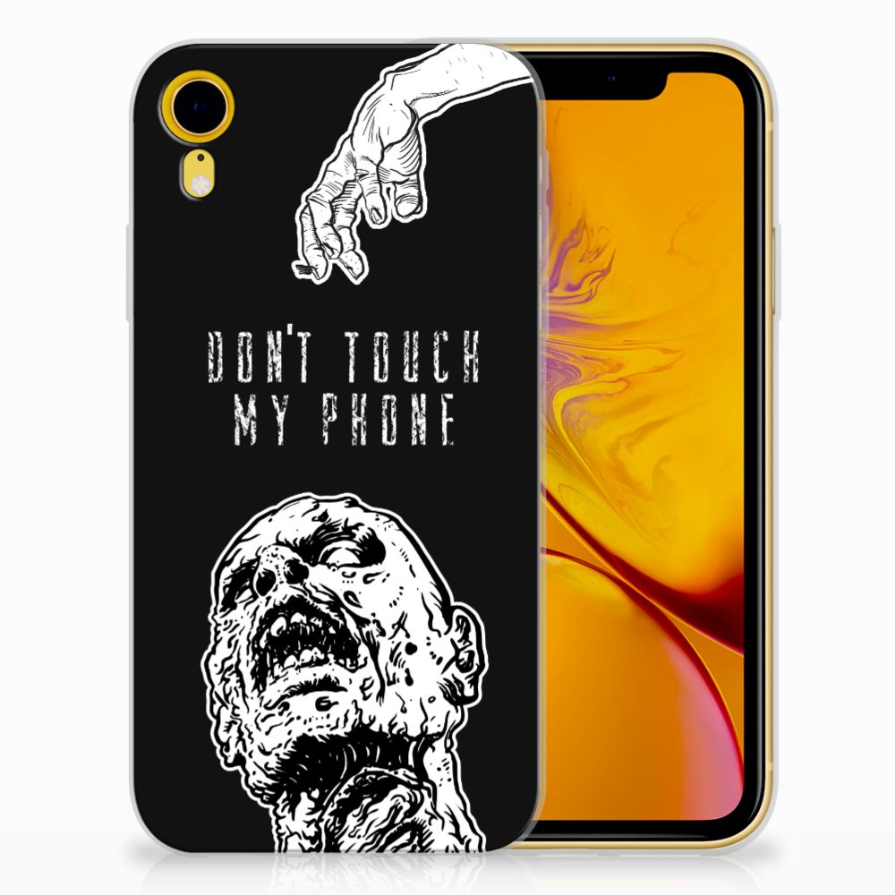 Silicone-hoesje Apple iPhone Xr Zombie