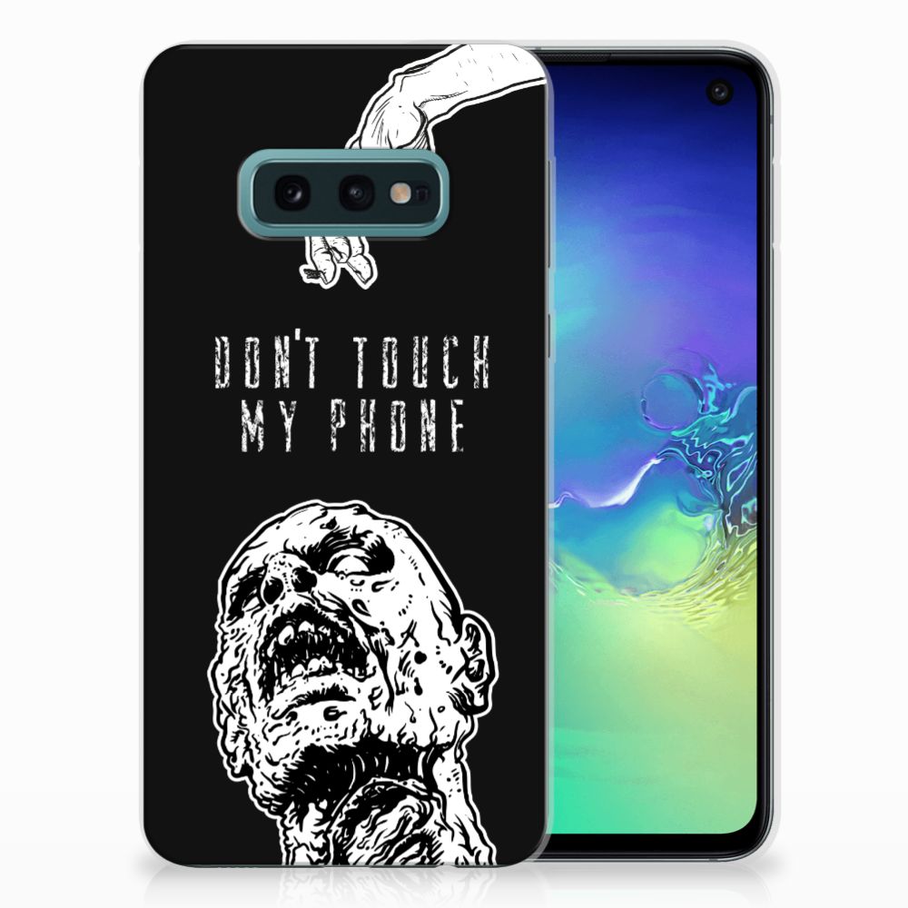 Silicone-hoesje Samsung Galaxy S10e Zombie