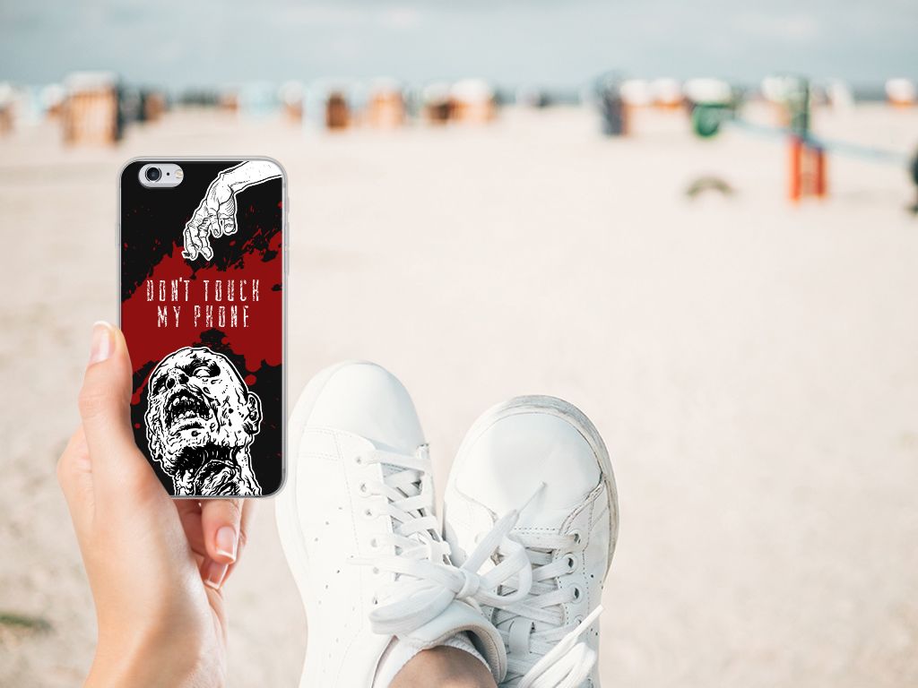 Apple iPhone 6 | 6s Silicone-hoesje Zombie Blood