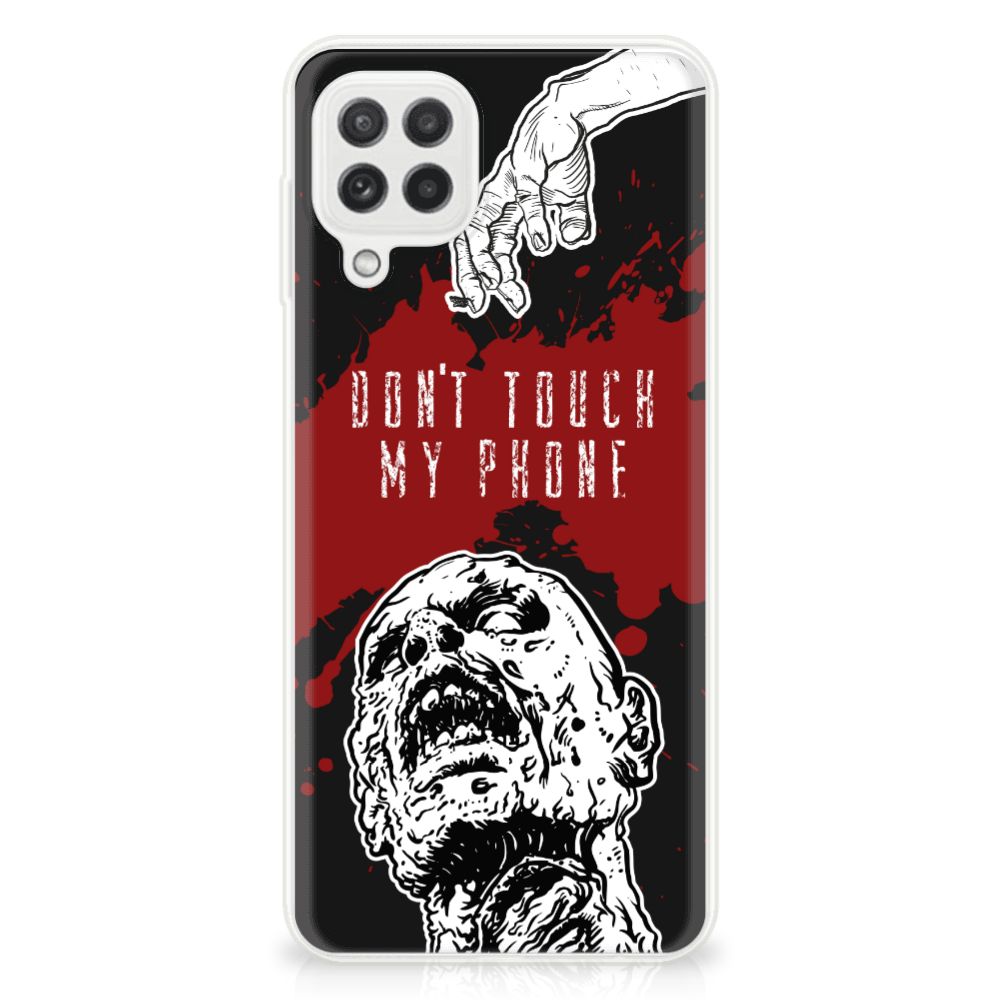Samsung Galaxy A22 4G | M22 Silicone-hoesje Zombie Blood