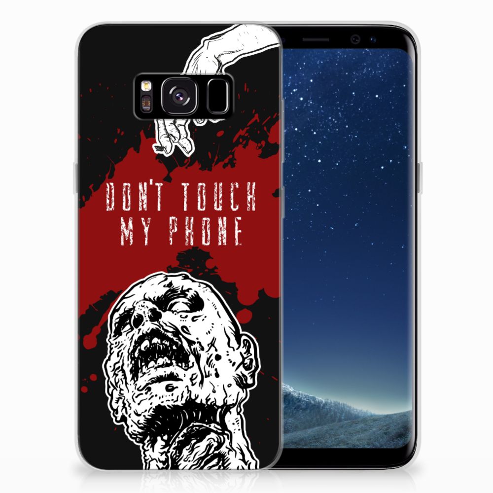 Samsung Galaxy S8 Silicone-hoesje Zombie Blood