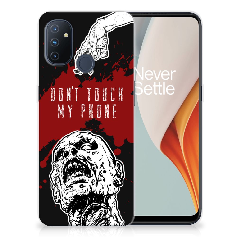 OnePlus Nord N100 Silicone-hoesje Zombie Blood