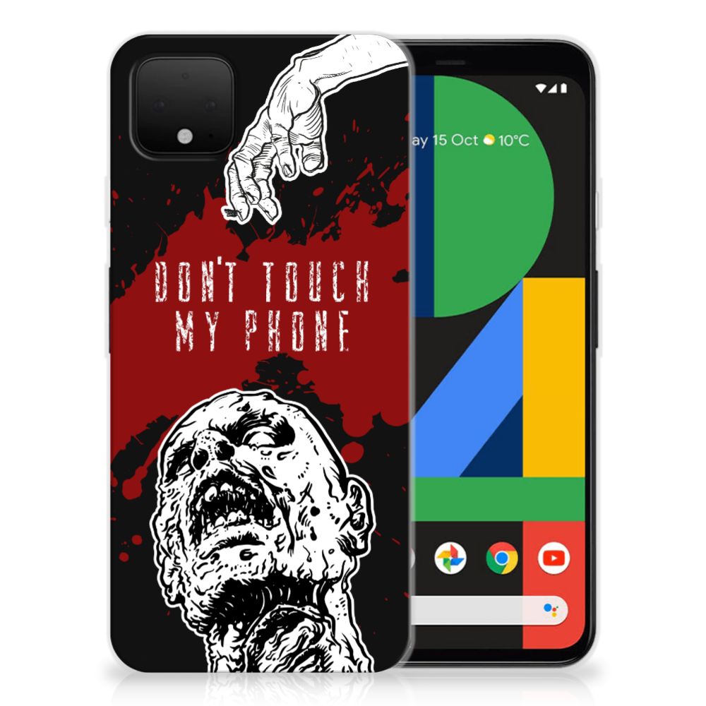 Google Pixel 4 XL Silicone-hoesje Zombie Blood