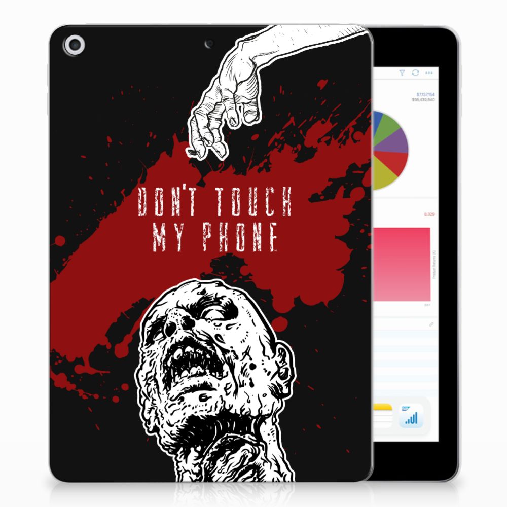 Apple iPad 9.7 2018 | 2017 Tablethoesje Design Zombie Blood
