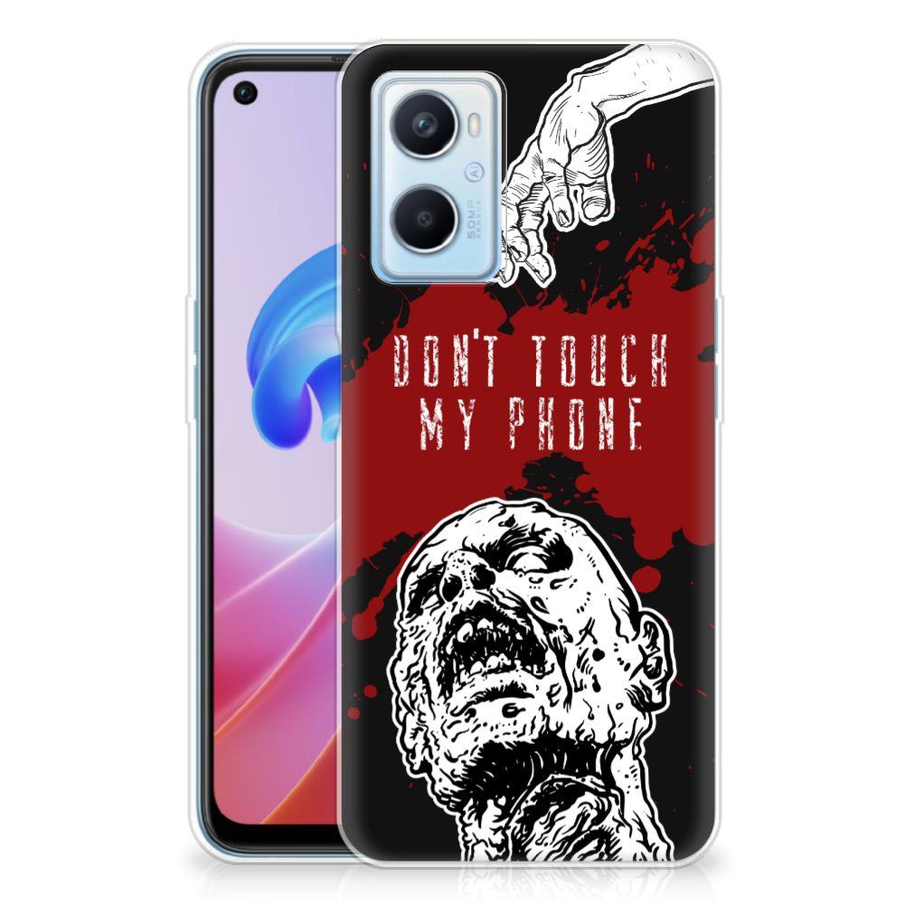OPPO A96 | OPPO A76 Silicone-hoesje Zombie Blood