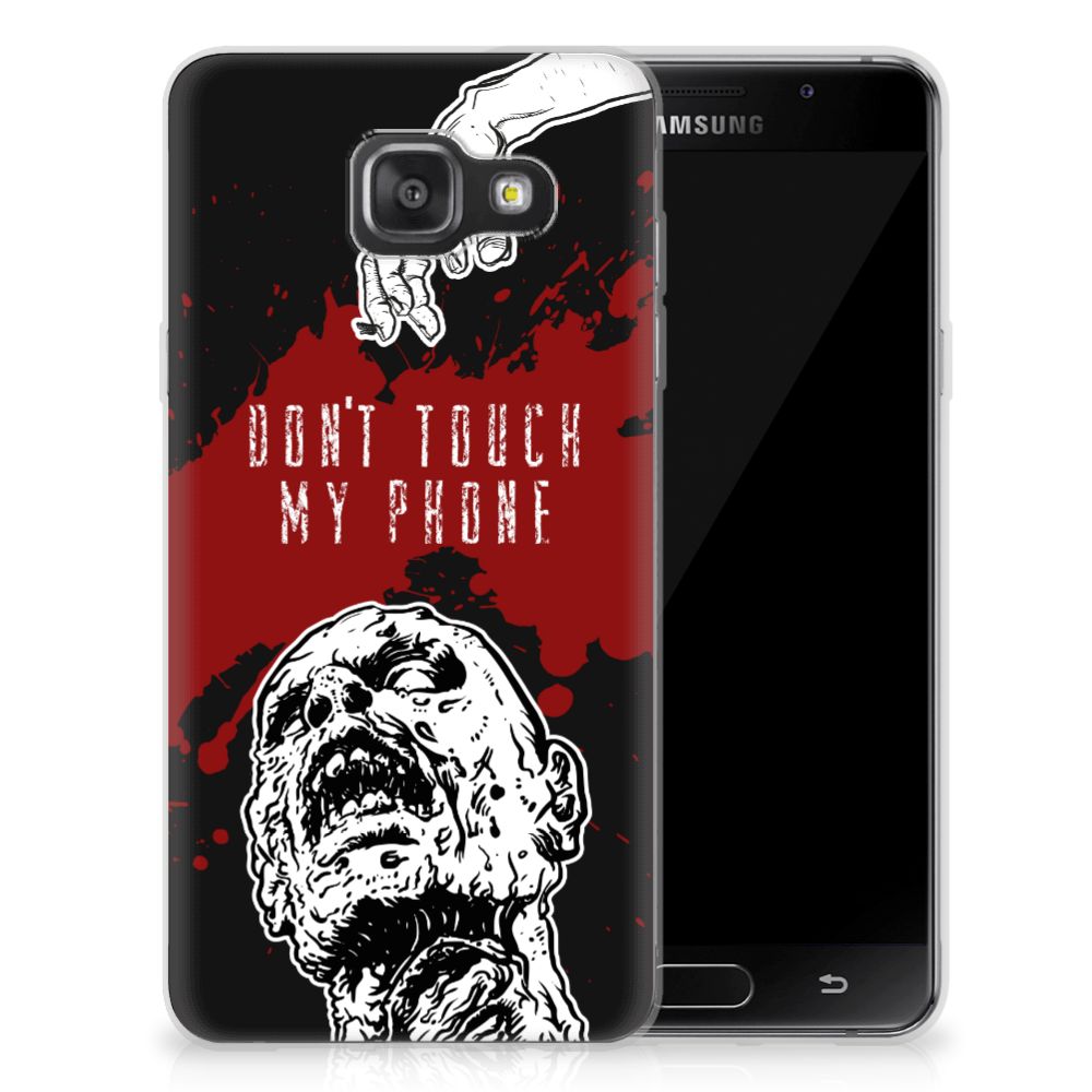 Samsung Galaxy A3 2016 Silicone-hoesje Zombie Blood