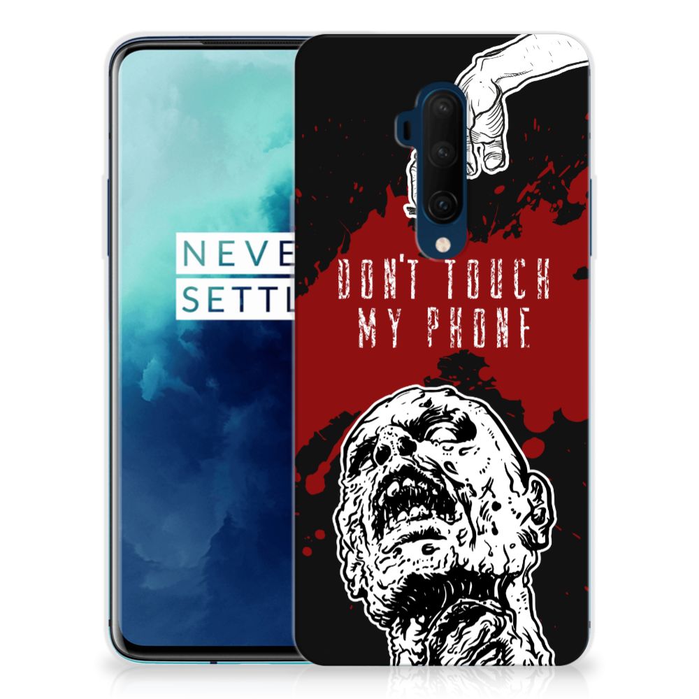 OnePlus 7T Pro Silicone-hoesje Zombie Blood