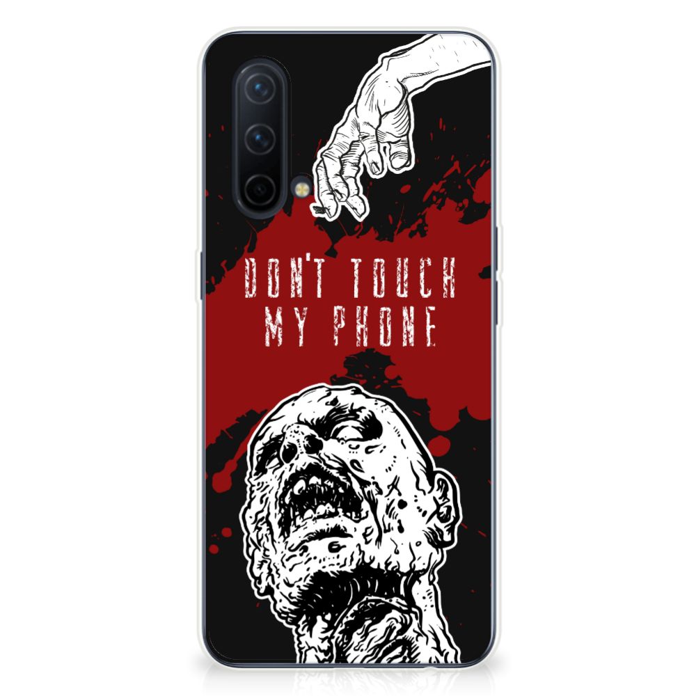 OnePlus Nord CE 5G Silicone-hoesje Zombie Blood