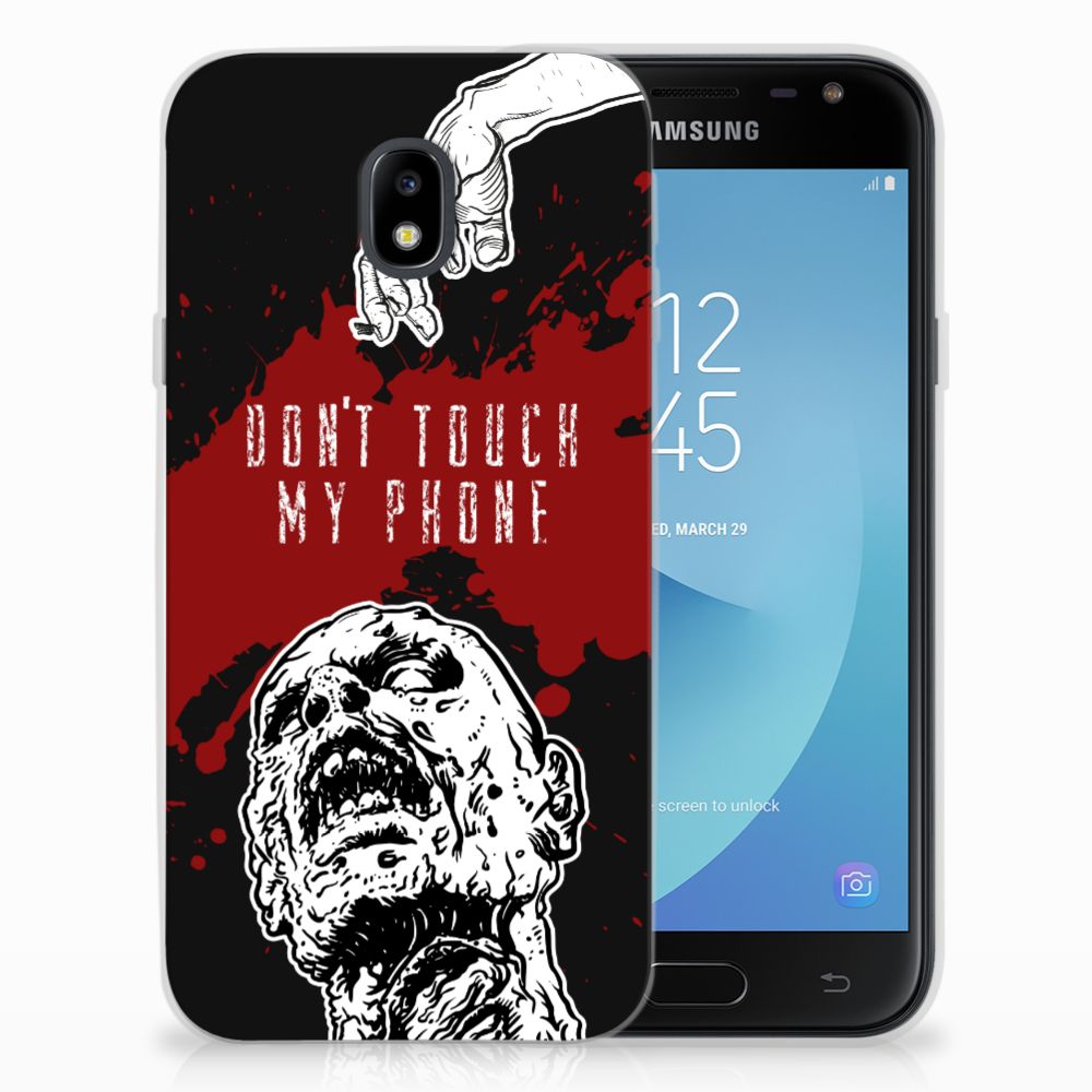 Samsung Galaxy J3 2017 Silicone-hoesje Zombie Blood