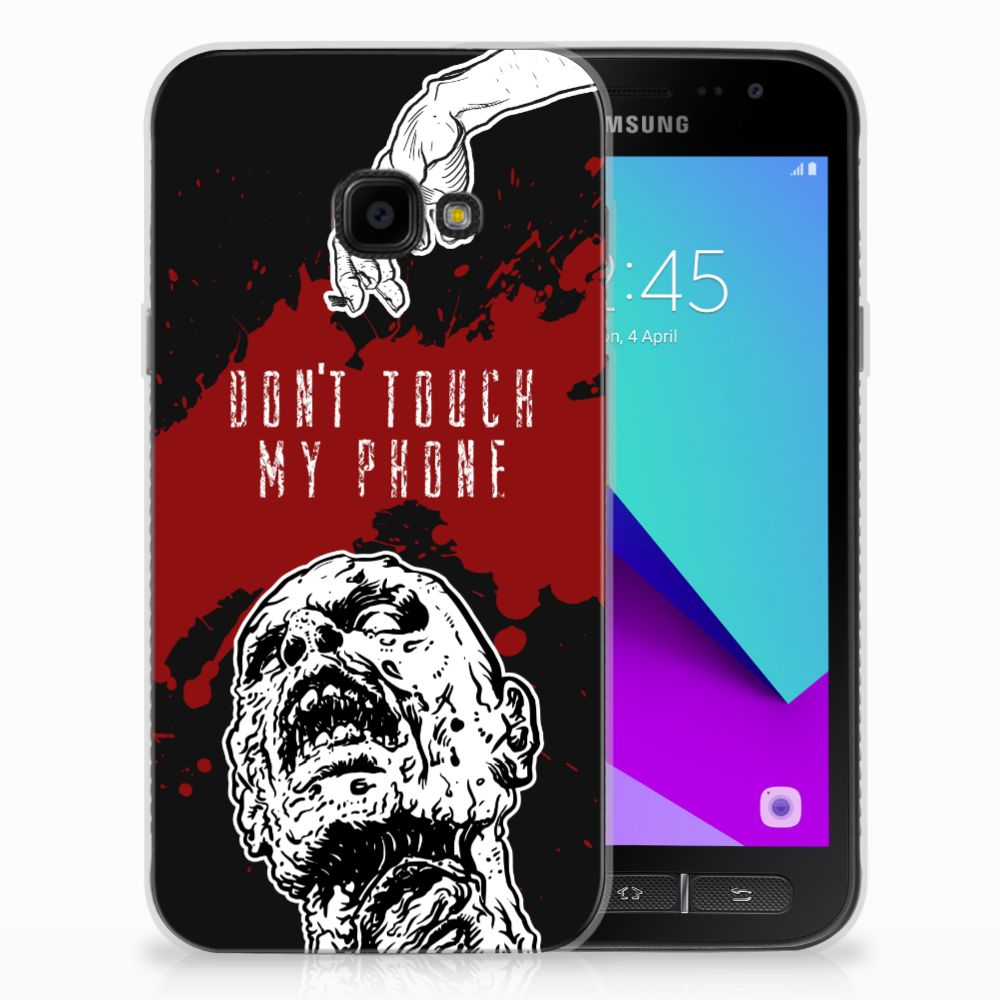 Samsung Galaxy Xcover 4 | Xcover 4s Silicone-hoesje Zombie Blood