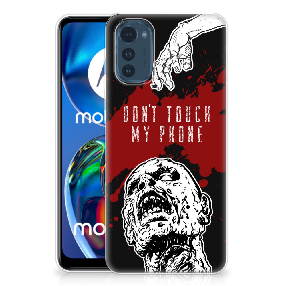 Motorola Moto E32/E32s Silicone-hoesje Zombie Blood