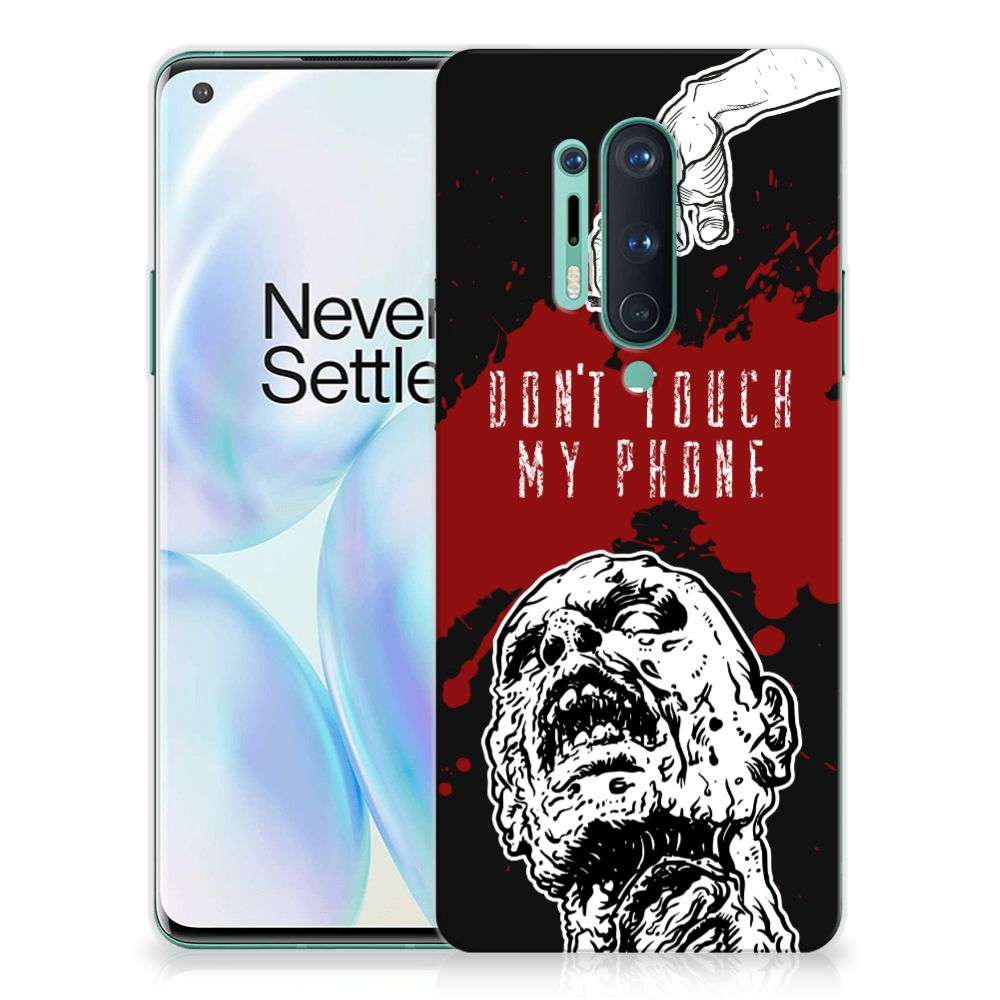 OnePlus 8 Pro Silicone-hoesje Zombie Blood