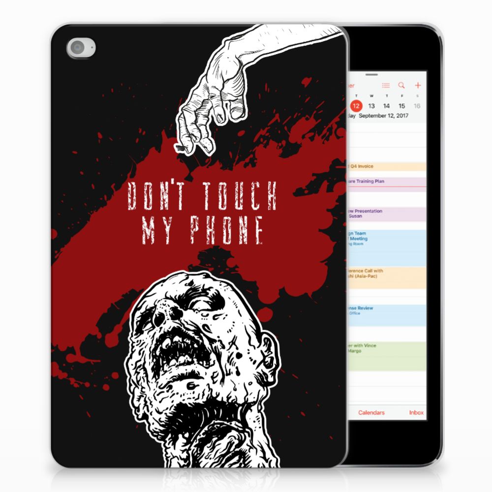Apple iPad Mini 4 Tablethoesje Design Zombie Blood