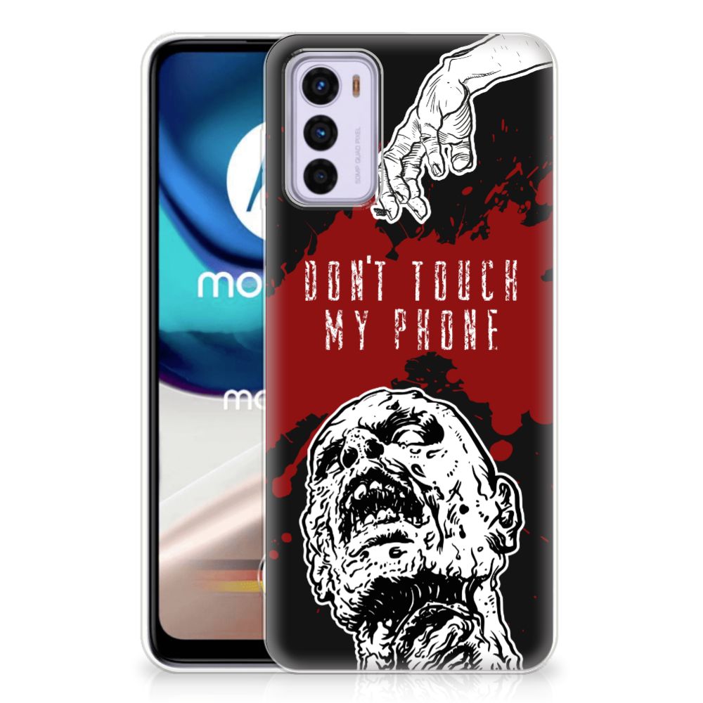 Motorola Moto G42 Silicone-hoesje Zombie Blood