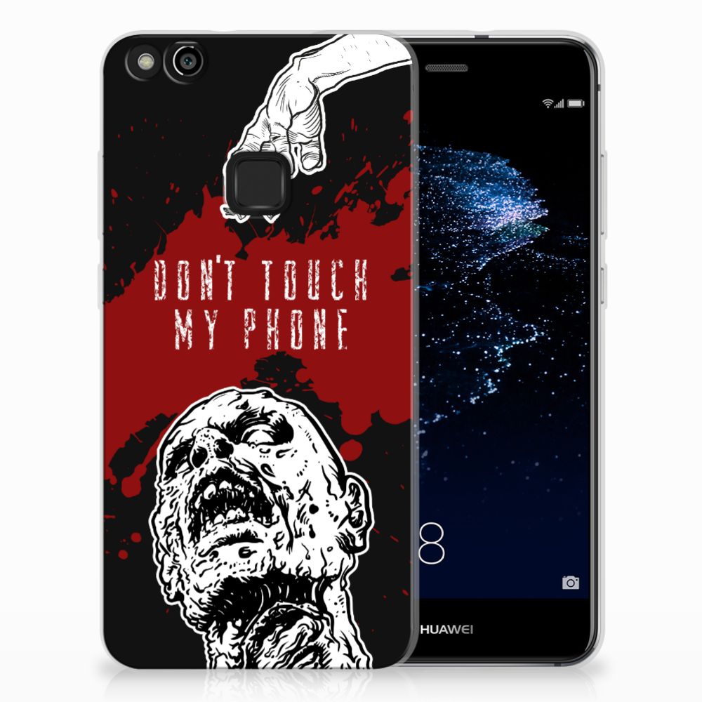 Huawei P10 Lite Silicone-hoesje Zombie Blood