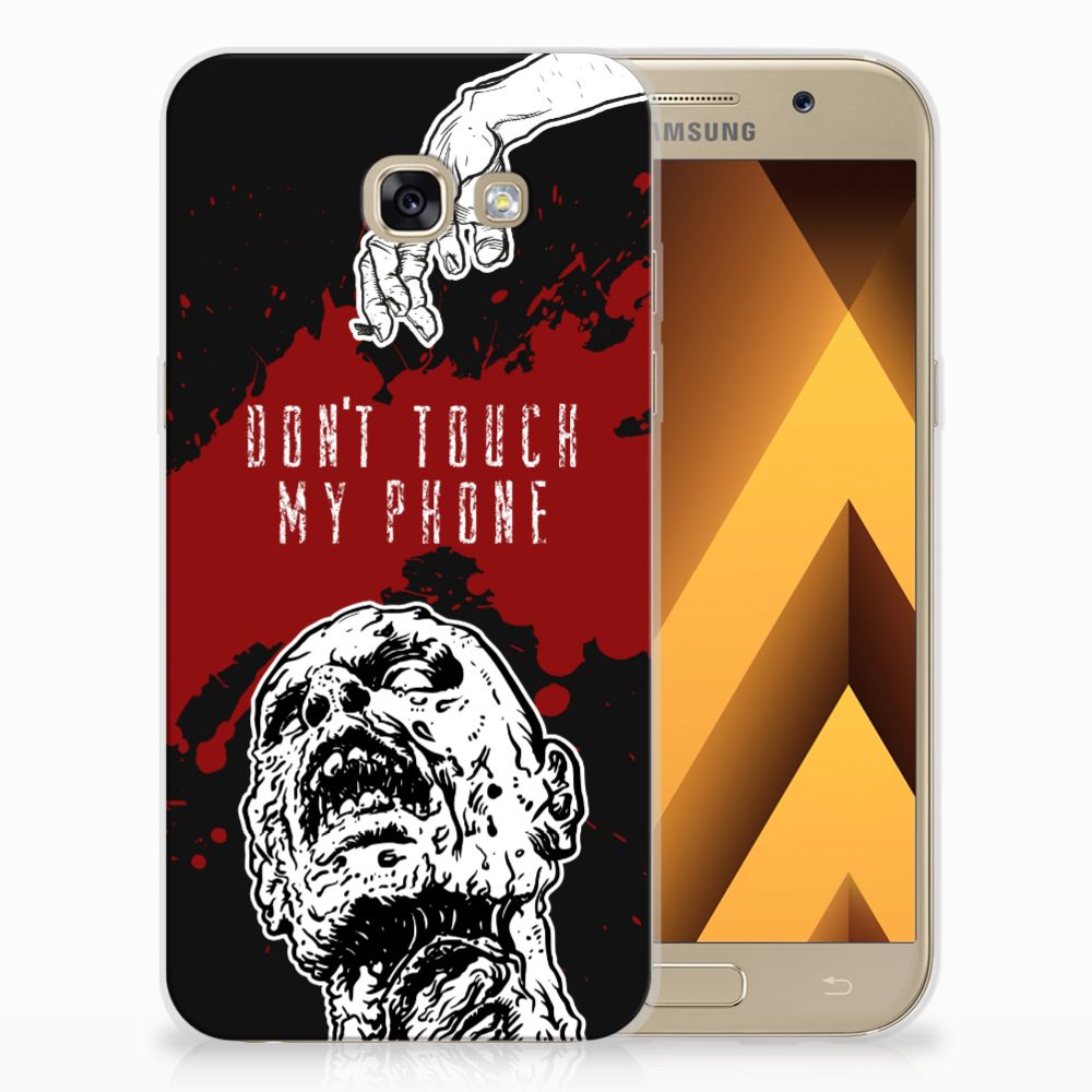 Samsung Galaxy A5 2017 Silicone-hoesje Zombie Blood