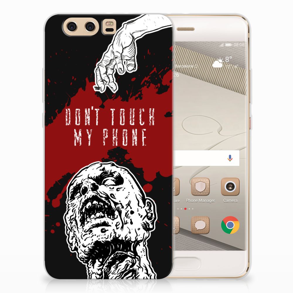 Huawei P10 Plus Silicone-hoesje Zombie Blood