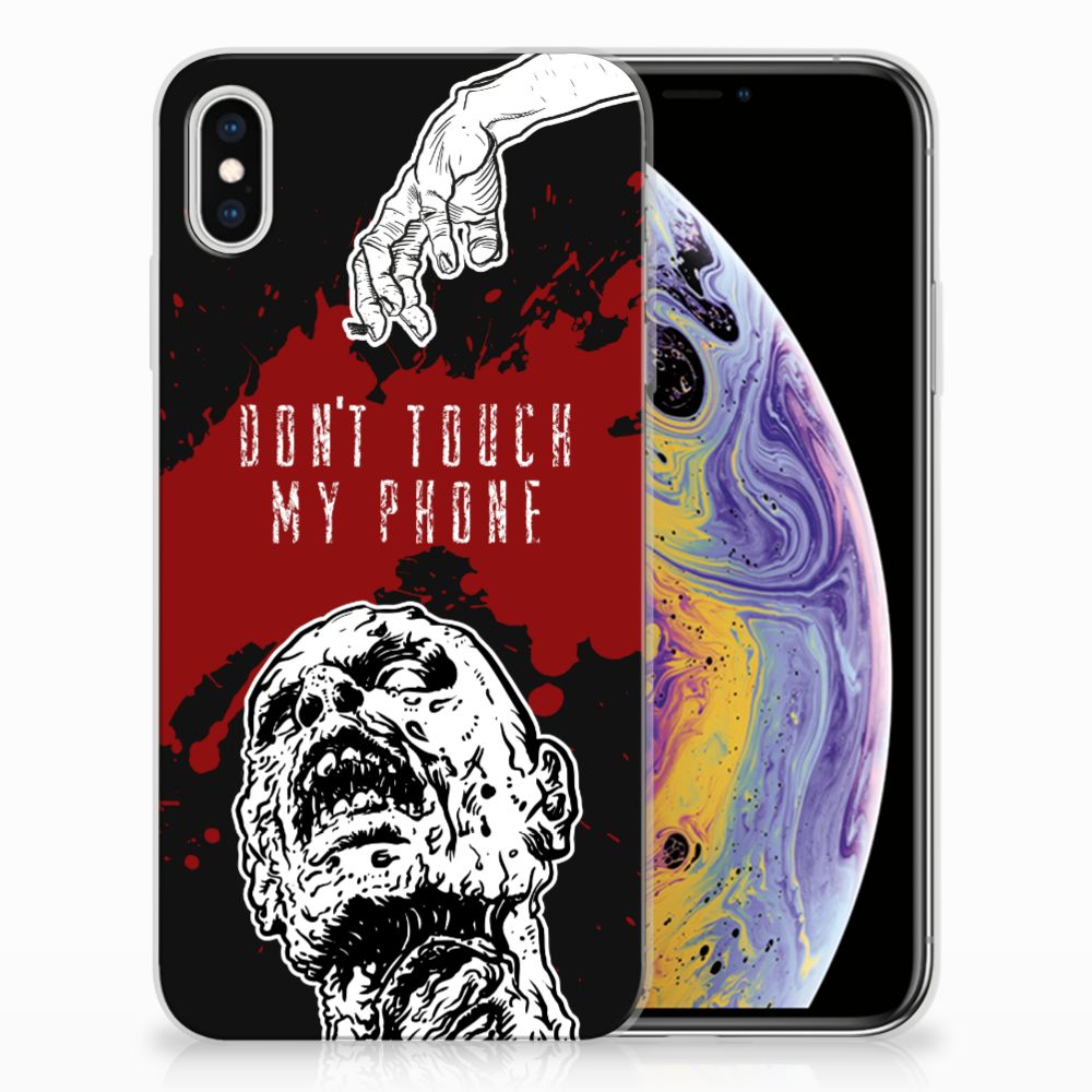 Apple iPhone Xs Max Silicone-hoesje Zombie Blood